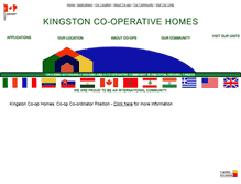 Tablet Screenshot of kingstonco-ophomes.ca